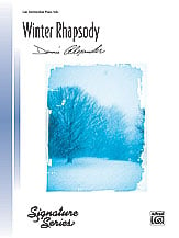 Winter Rhapsody piano sheet music cover